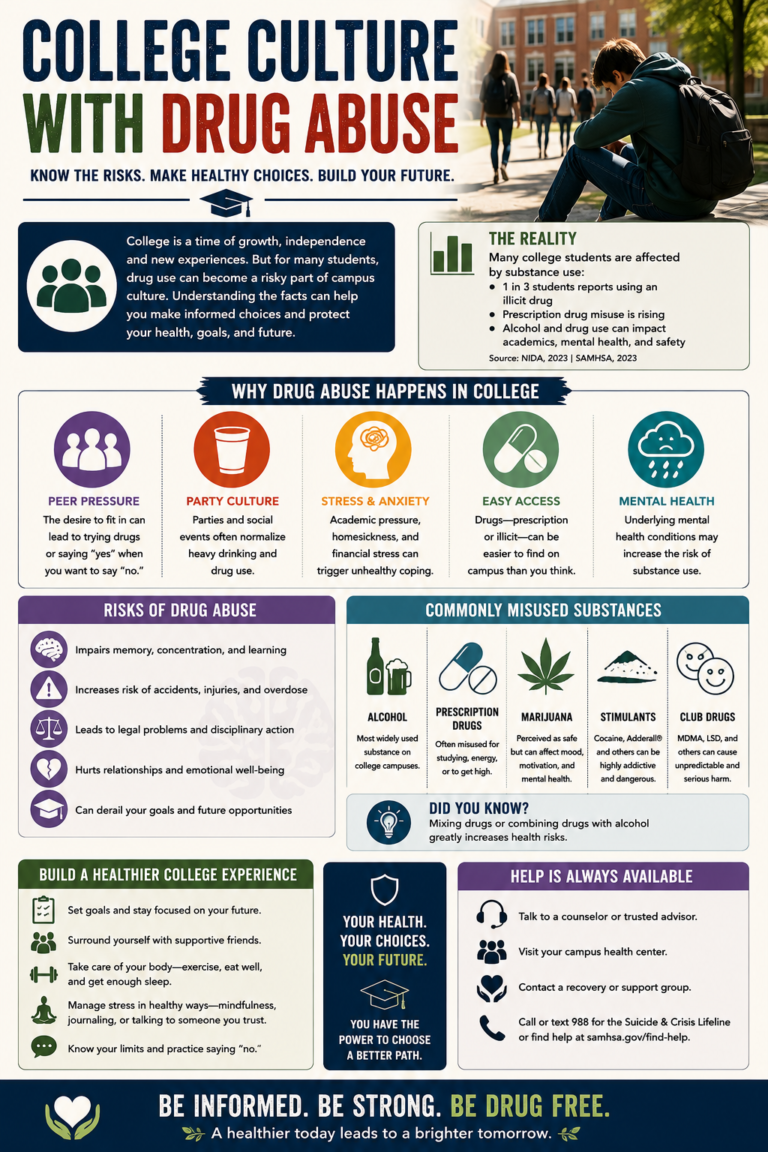 College Culture with Drug Abuse - Addiction Treatment for You