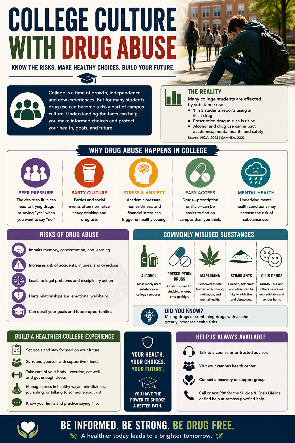 College Culture with Drug Abuse - Addiction Treatment for You