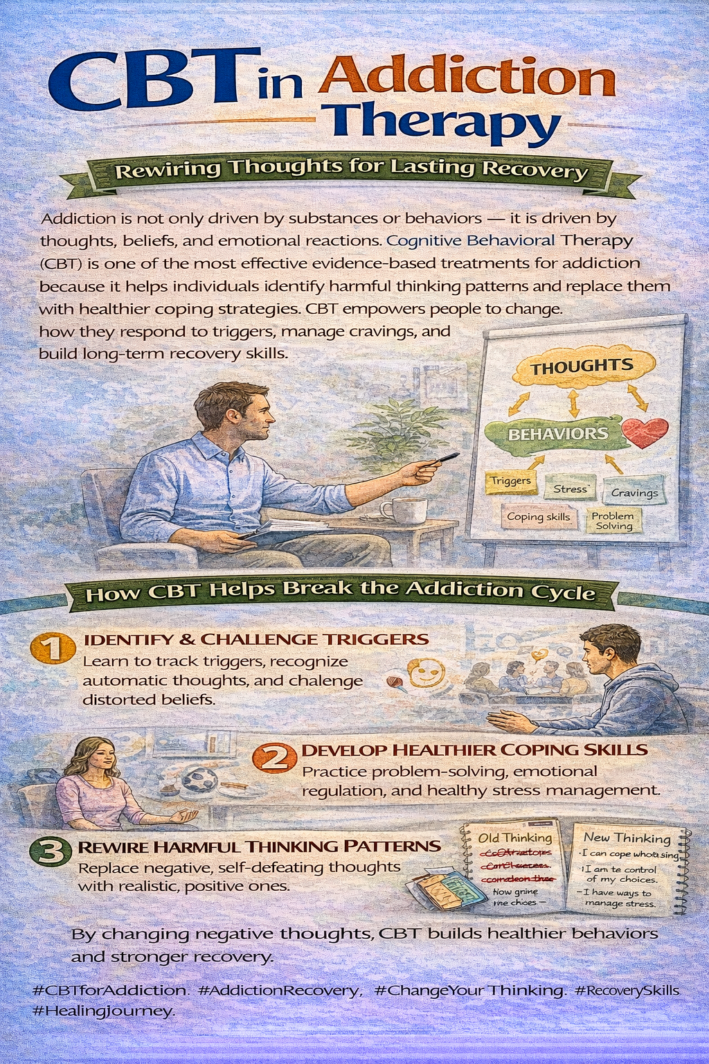 CBT in Addiction Therapy - Addiction Treatment for You