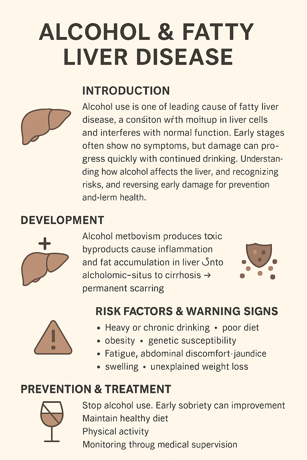 Alcohol & Fatty Liver Disease - Addiction Treatment for You