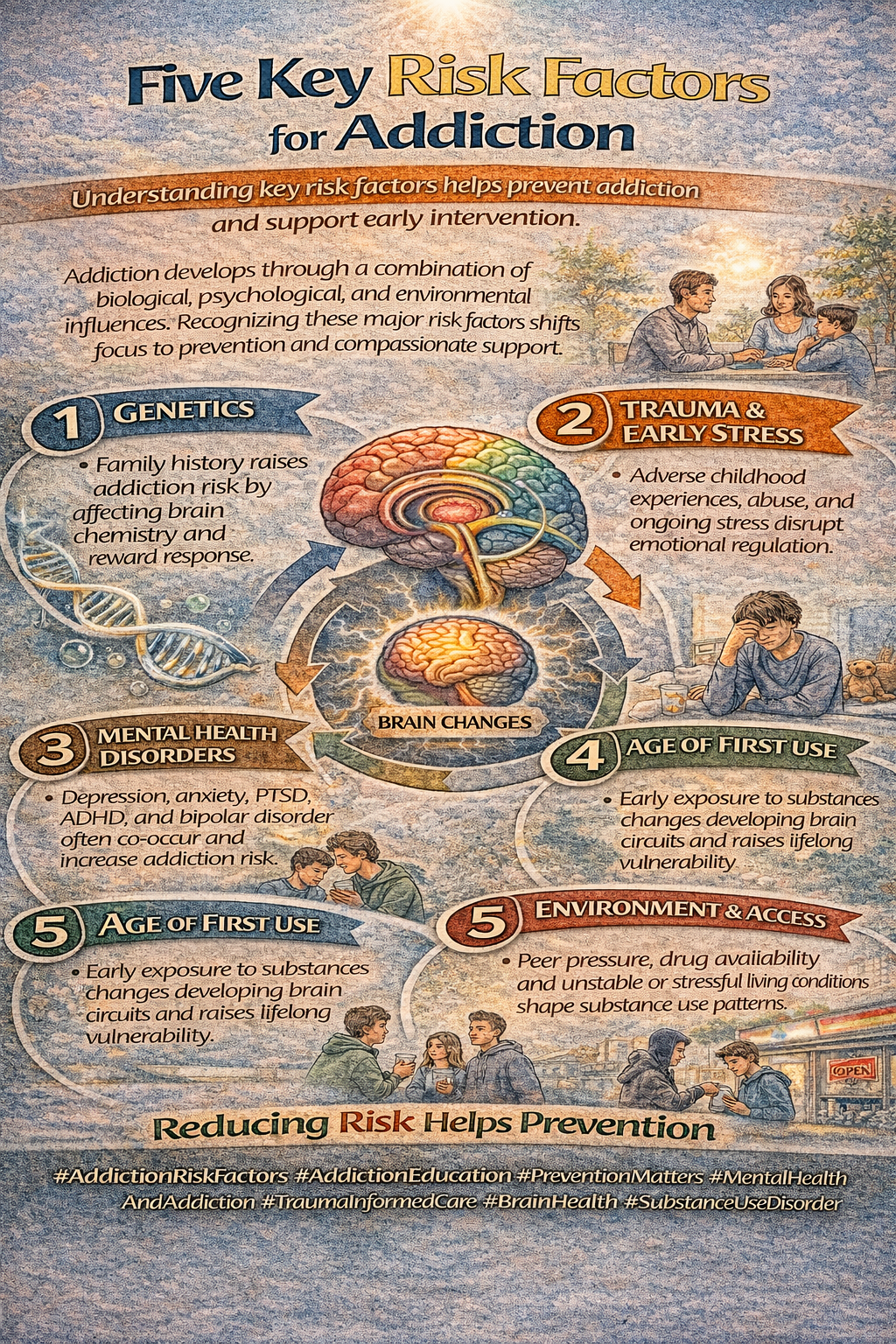 Five Key Risk Factors For Addiction - Addiction Treatment for You