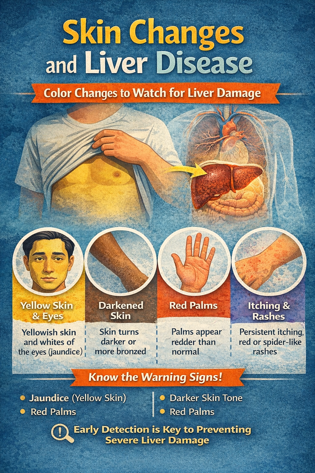 Skin Changes and Liver Disease - Addiction Treatment for You