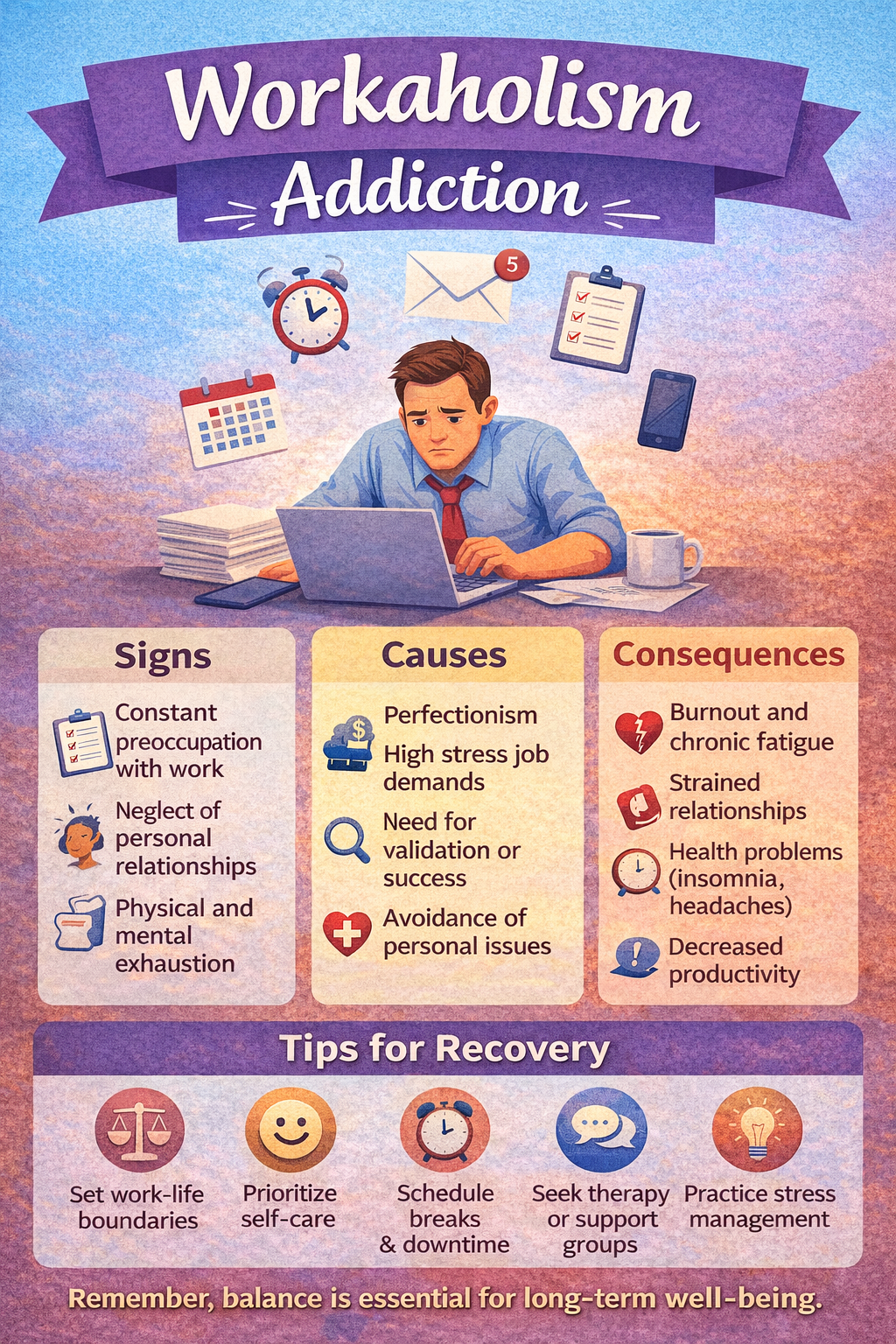 Navigating Workaholism Addiction - Addiction Treatment for You